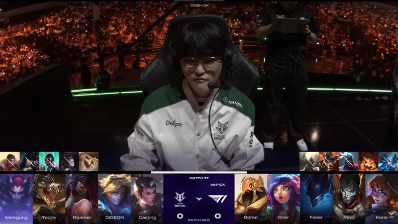 Kaiyun开云官方网站中国登录-T1 1-0 BRO：鏖战50分钟守卫主场，T1首局力克BRO先下一城